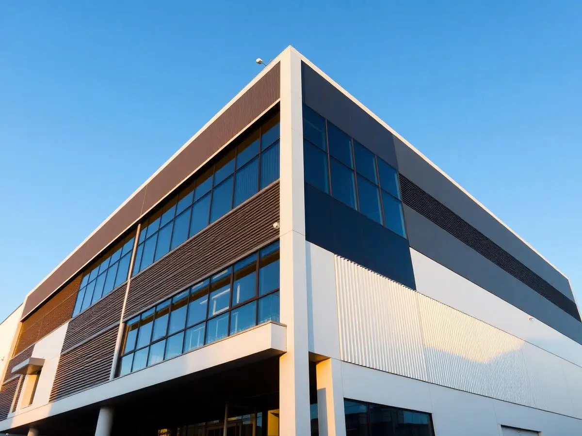 Modern Australian commercial property building